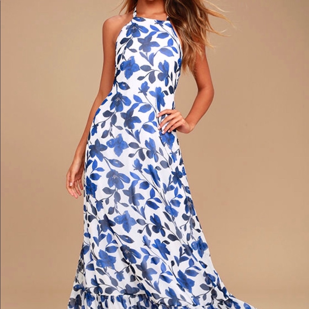 Floral maxi dress